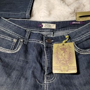 VIGOSS skinny BLING JEANS 20S X 31